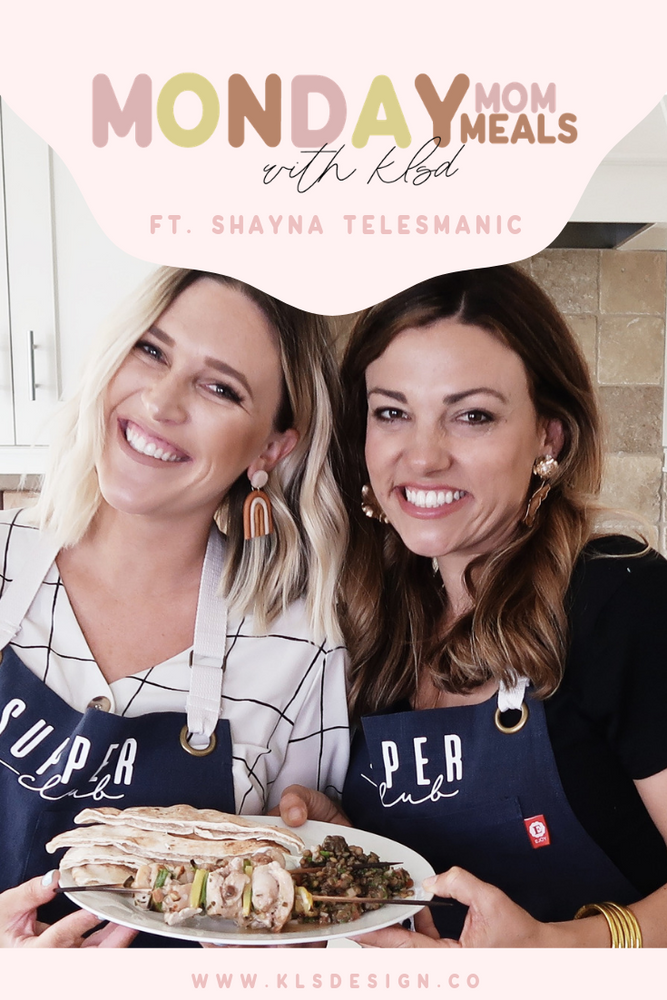 Lemon Chicken Skewers Recipe | Monday Mom Meals with Chef Shayna