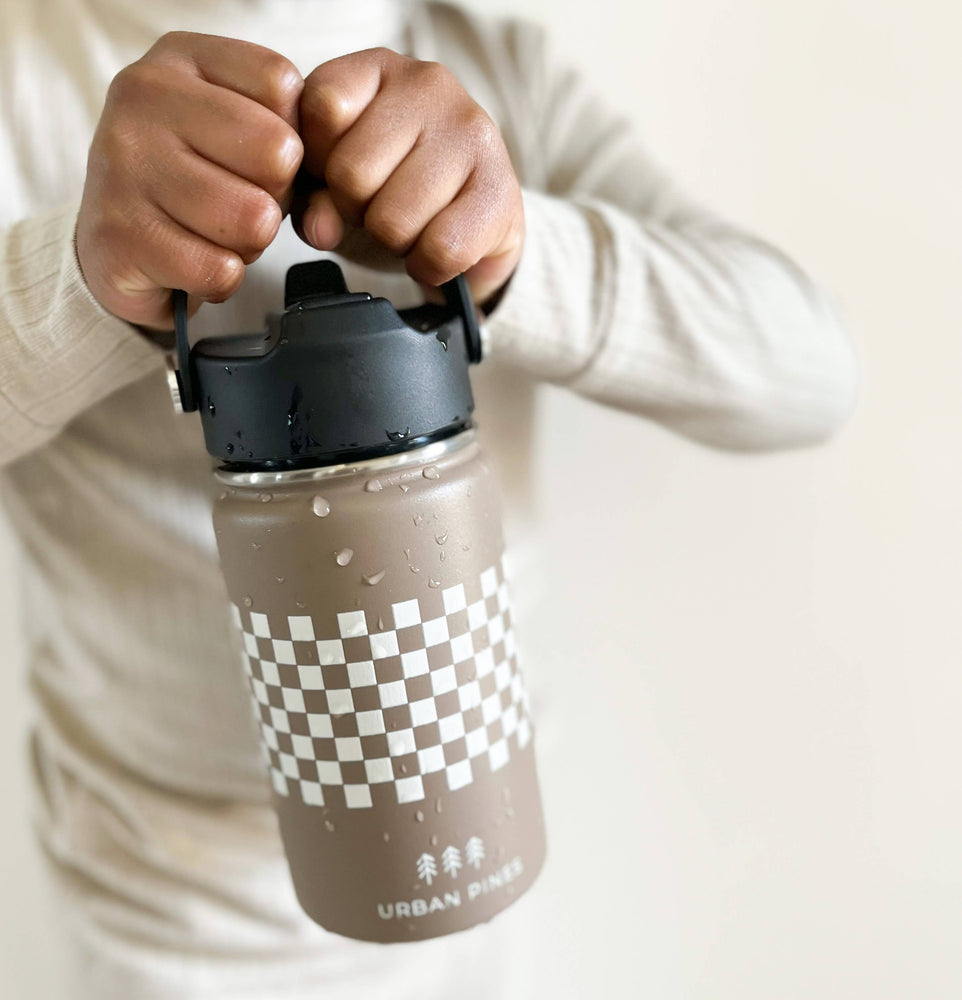 Checkered Insulated Cup
