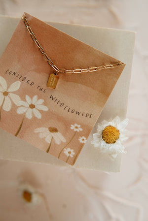 
                  
                    Load image into Gallery viewer, Do Not Worry Mini Tag Necklace
                  
                