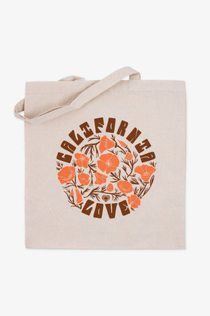 
                  
                    Load image into Gallery viewer, California Poppy Love Tote Bag
                  
                