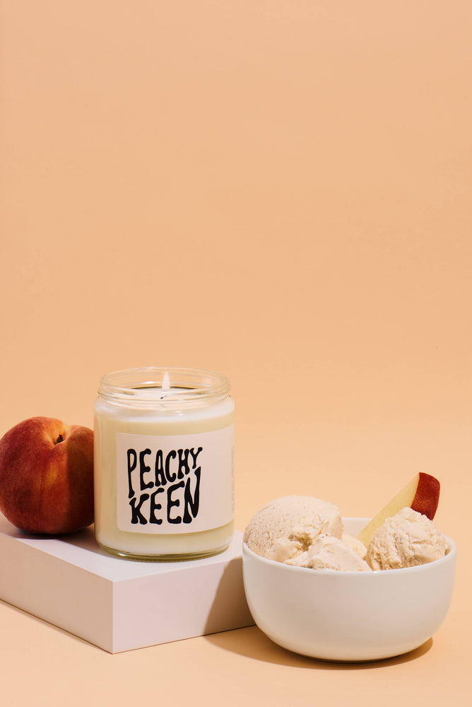 
                  
                    Load image into Gallery viewer, Peachy Keen Soy Candle
                  
                
