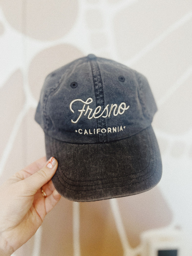 Fresno Script Baseball Hat