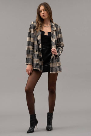
                  
                    Load image into Gallery viewer, Plaid Blazer
                  
                