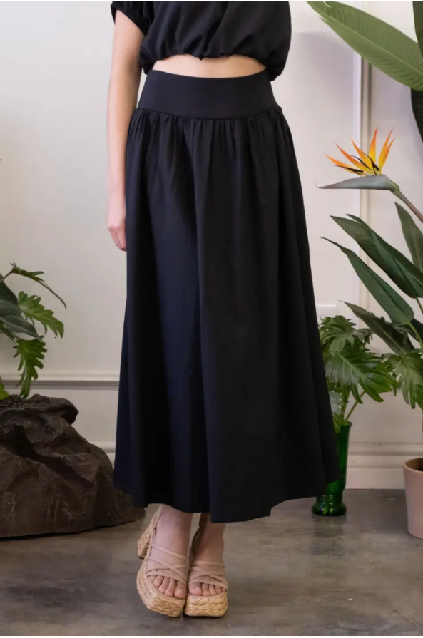 
                  
                    Load image into Gallery viewer, Banded Midi Skirt
                  
                