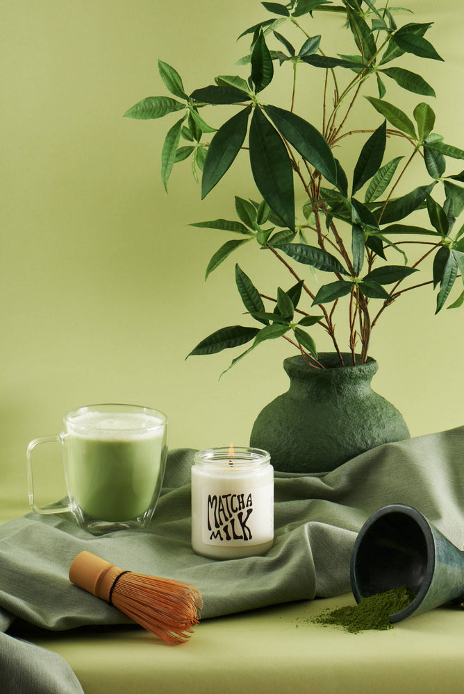 
                  
                    Load image into Gallery viewer, Matcha Milk Soy Candle
                  
                