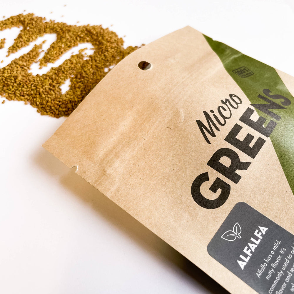 Alfalfa Microgreens Seeds - Seattle Seed Co.