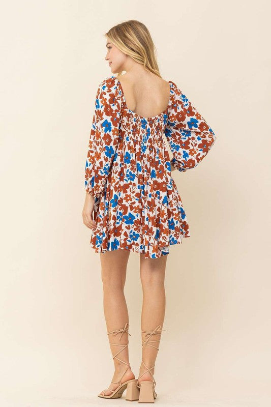 
                  
                    Load image into Gallery viewer, Floral Mini Dress
                  
                