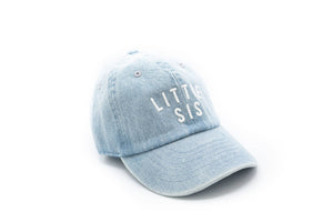 
                  
                    Load image into Gallery viewer, Little Sis Hat - Denim
                  
                
