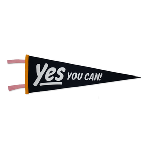 
                  
                    Load image into Gallery viewer, Yes You Can Pennant • Kelle Hampton x Oxford Pennant
                  
                