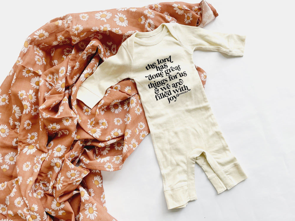 
                  
                    Load image into Gallery viewer, Great Joy Baby Romper
                  
                