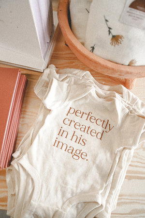 
                  
                    Load image into Gallery viewer, Perfectly Created Onesie
                  
                