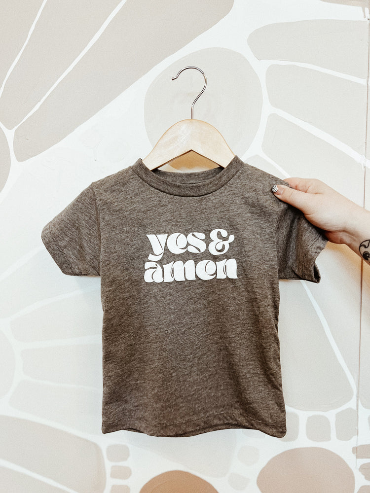 Yes and Amen Kids Tee