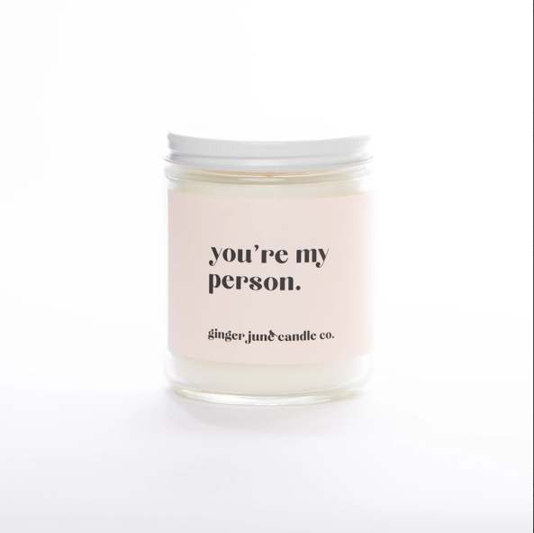 You're My Person - Apricot + Fig -Ginger June Candle Co.