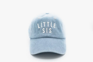 
                  
                    Load image into Gallery viewer, Little Sis Hat - Denim
                  
                