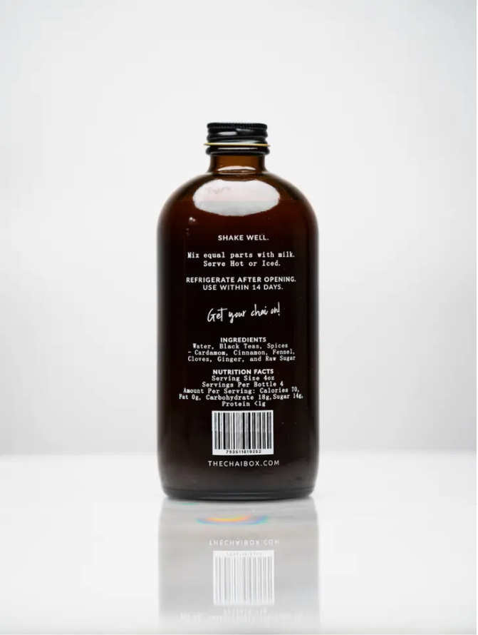 
                  
                    Load image into Gallery viewer, Chai Concentrate - 16 oz Glass Bottle
                  
                