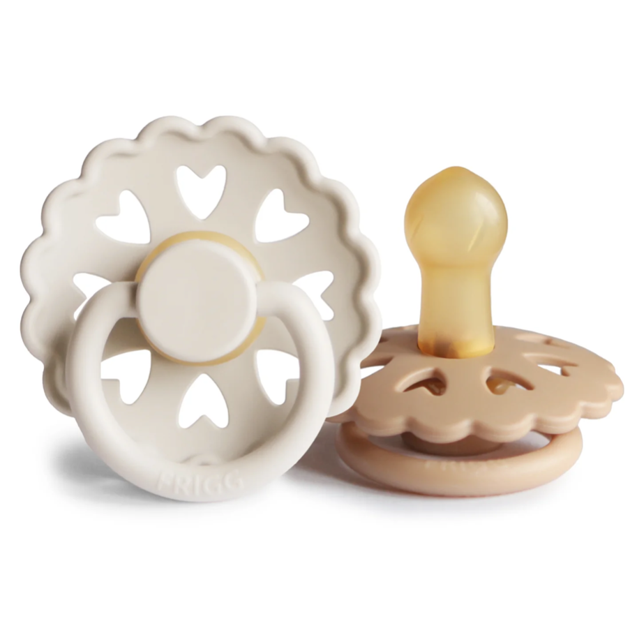 
                  
                    Load image into Gallery viewer, FRIGG Andersen Natural Rubber Baby Pacifier | 2-pack
                  
                