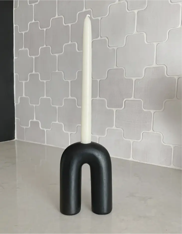 
                  
                    Load image into Gallery viewer, Arch Taper Candle Holder
                  
                