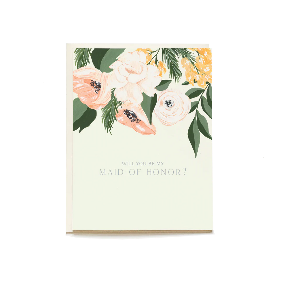 Maid of Honor Wedding Card - Pen + Pillar