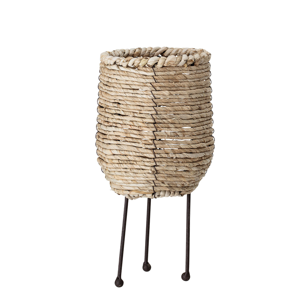 woven rope standing planter