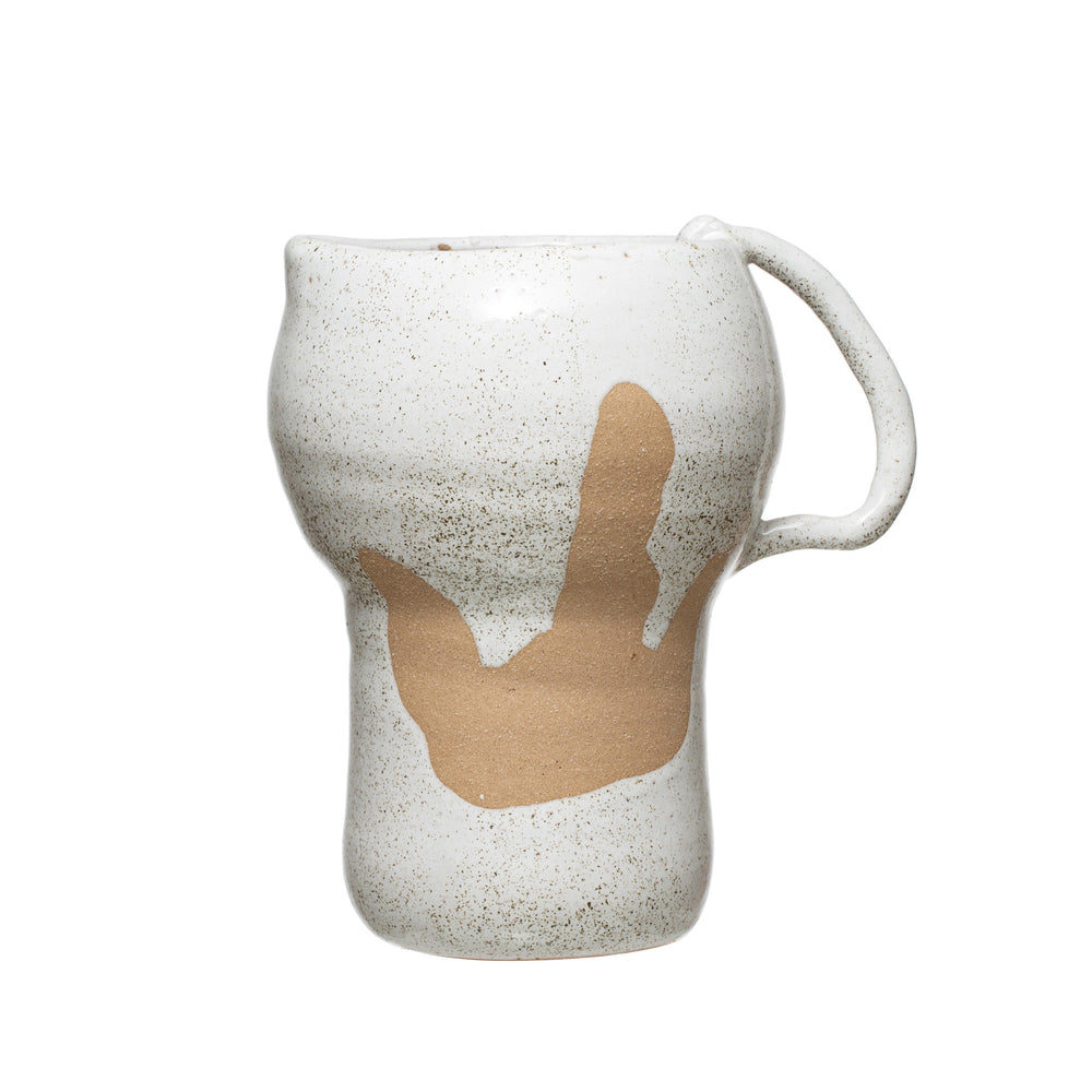abstract pitcher vase