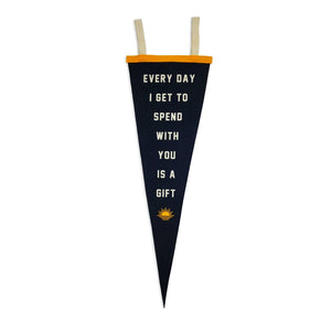 
                  
                    Load image into Gallery viewer, Every Day is a Gift Pennant • Kelle Hampton x Oxford Pennant
                  
                