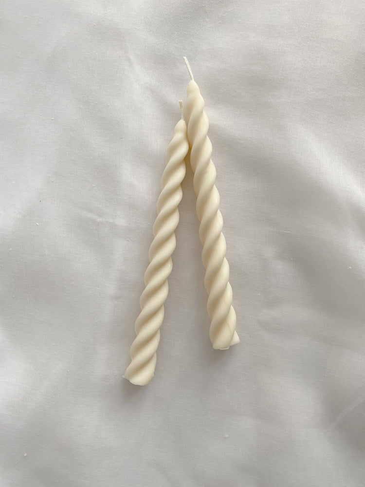 Vanilla Twirl Candlestick