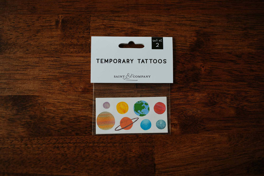 Outer Space Temp Tattoos