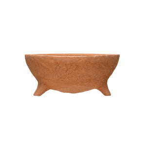 
                  
                    Load image into Gallery viewer, terracotta footed bowl
                  
                