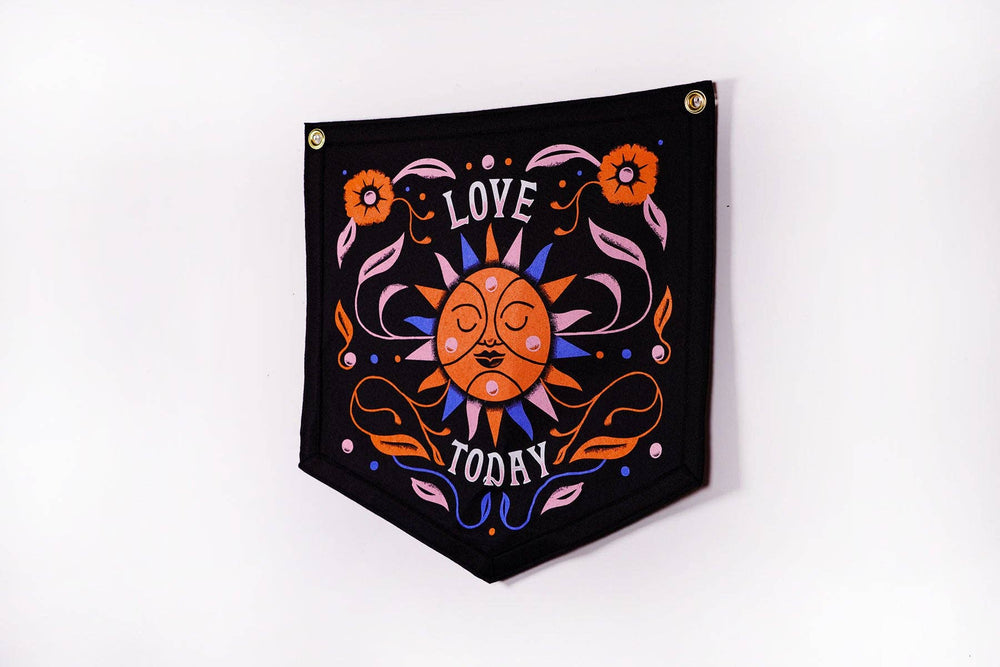 Love Today Camp Flag - Tad Carpenter x Oxford Pennant