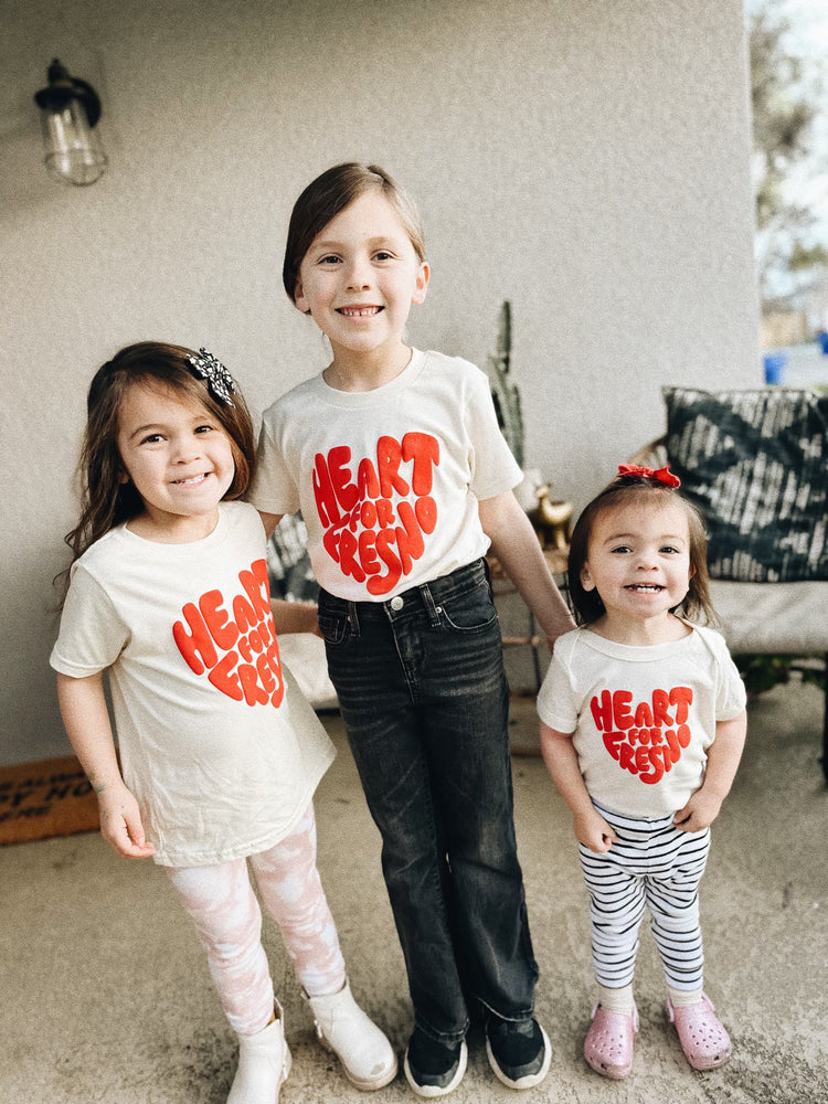 
                  
                    Load image into Gallery viewer, Heart For Fresno Kids Tee
                  
                